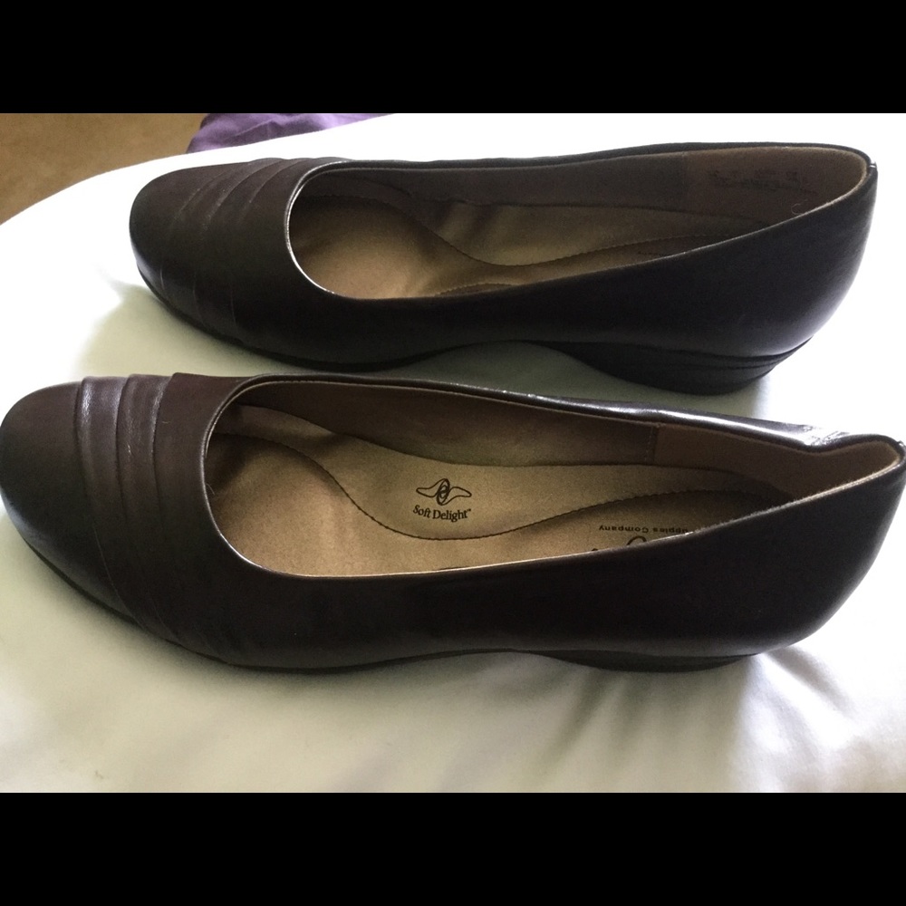 Hushpuppies Brown Ladies Dress Shoes